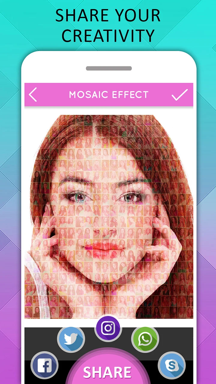 Mosaic Photo Effects screenshot