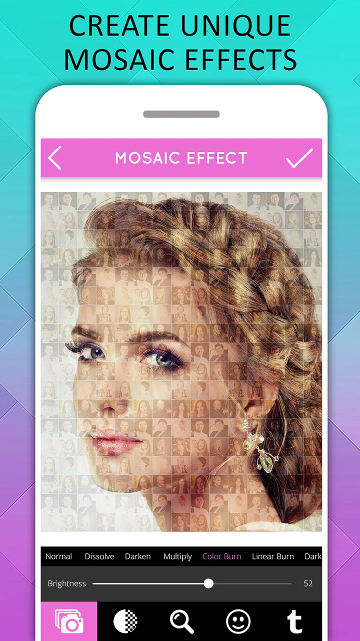 Mosaic Photo Effects screenshot